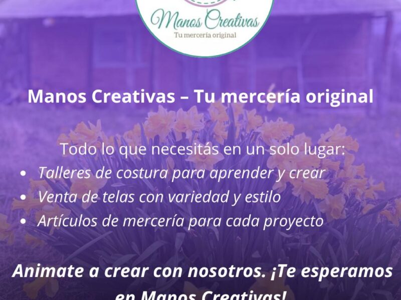 Manos creativas